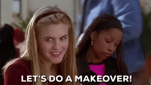 Alicia Silverstone Makeover GIF by filmeditor.gif